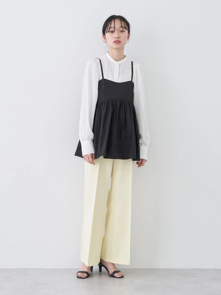 Taiyo 2WAY Big  Collar Blouse