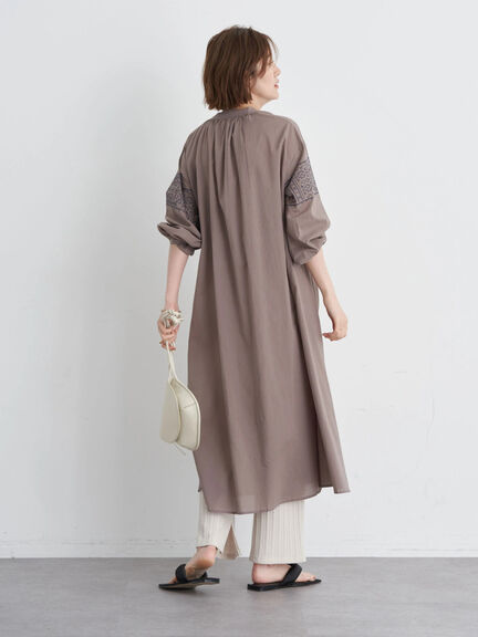 shirt dress Tsuga Cross Stich Dress