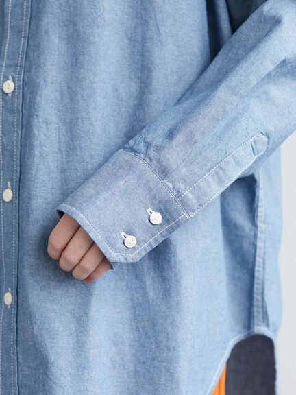 Zemira Chambray Overshirt