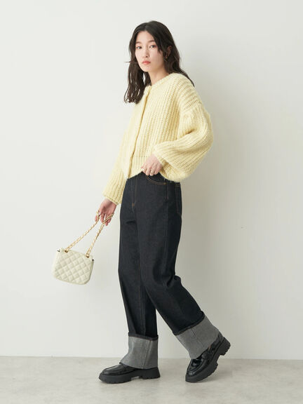 Como Short Knit Cardigan