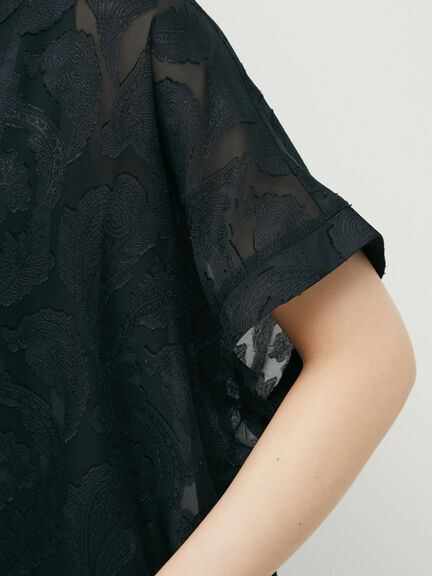 Delaco Sheer Jacquard Shirt