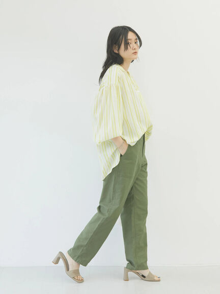 Teni Skipper Gathered Shirt