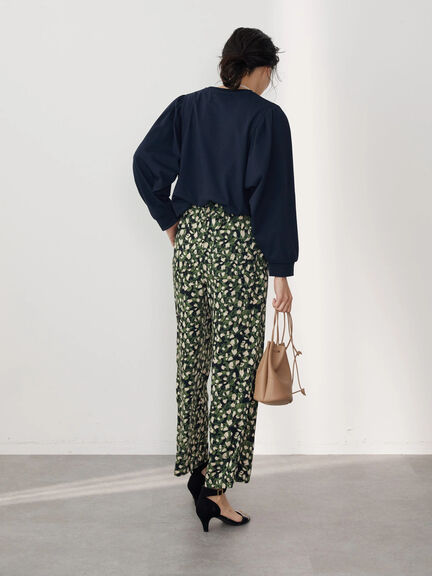 Tamiko Motif Pattern Print Pants