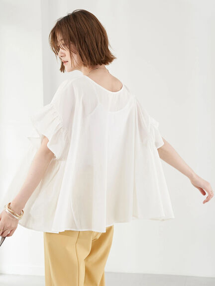 Takano 2way Short Sleeve Blouse