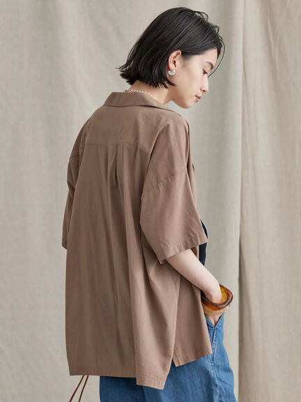 Placa Open collar shirt