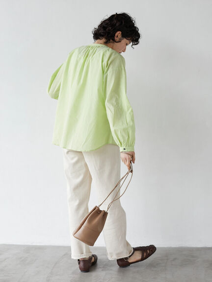 Asagao Gathered Shirt