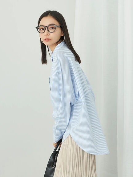 Toiyama Dolman Striped Shirt