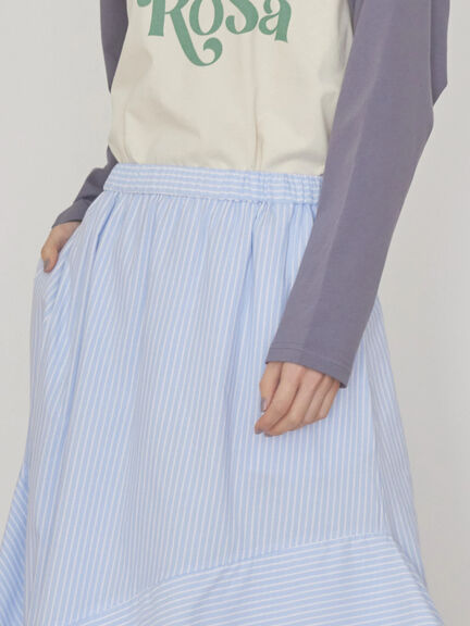 Genbu Ruffled Tiered Skirt