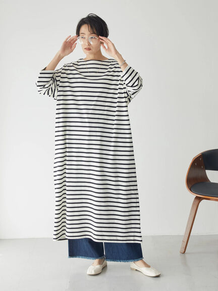 Winola Border Cut Dress