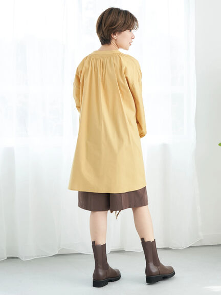 Paradina Shirring Skipper Tunic