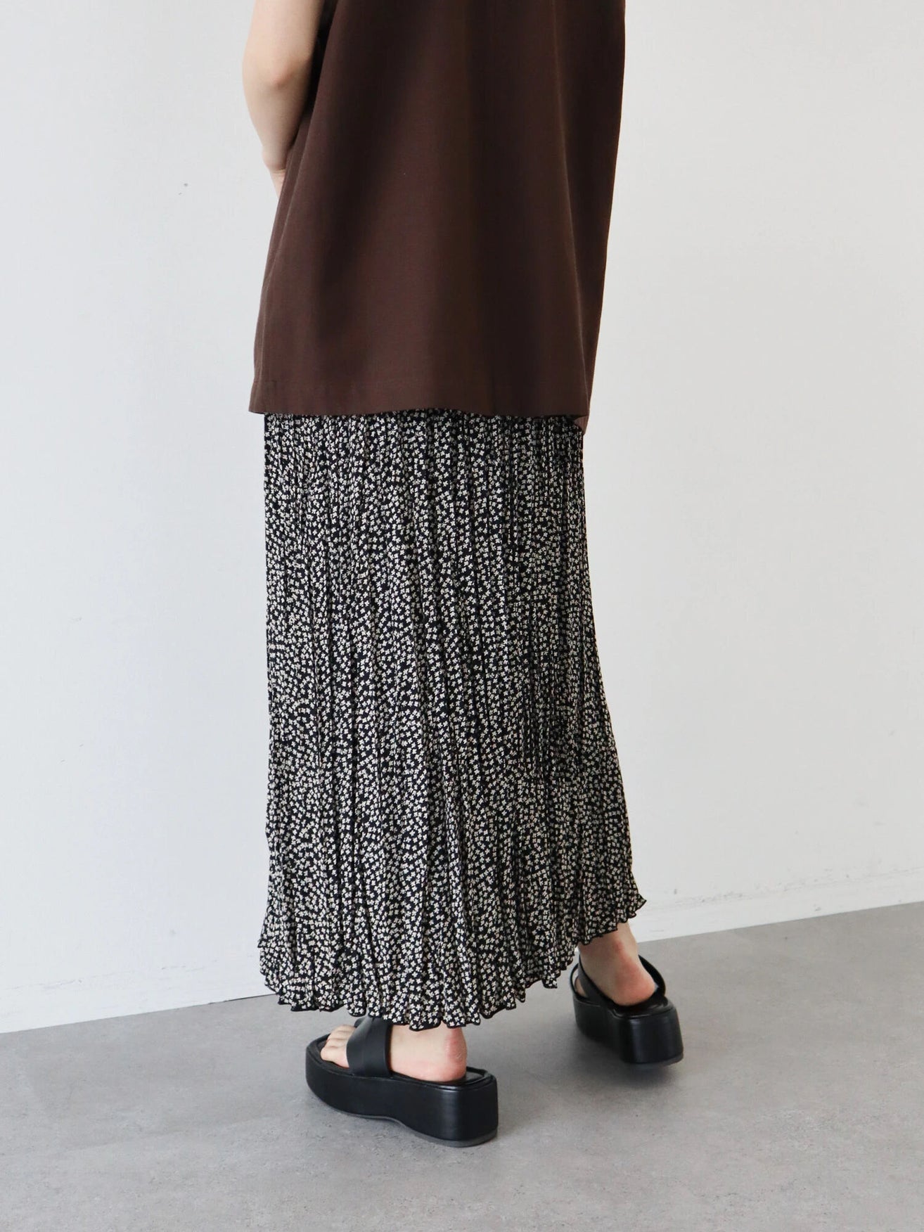 Abey Pleated Skirt