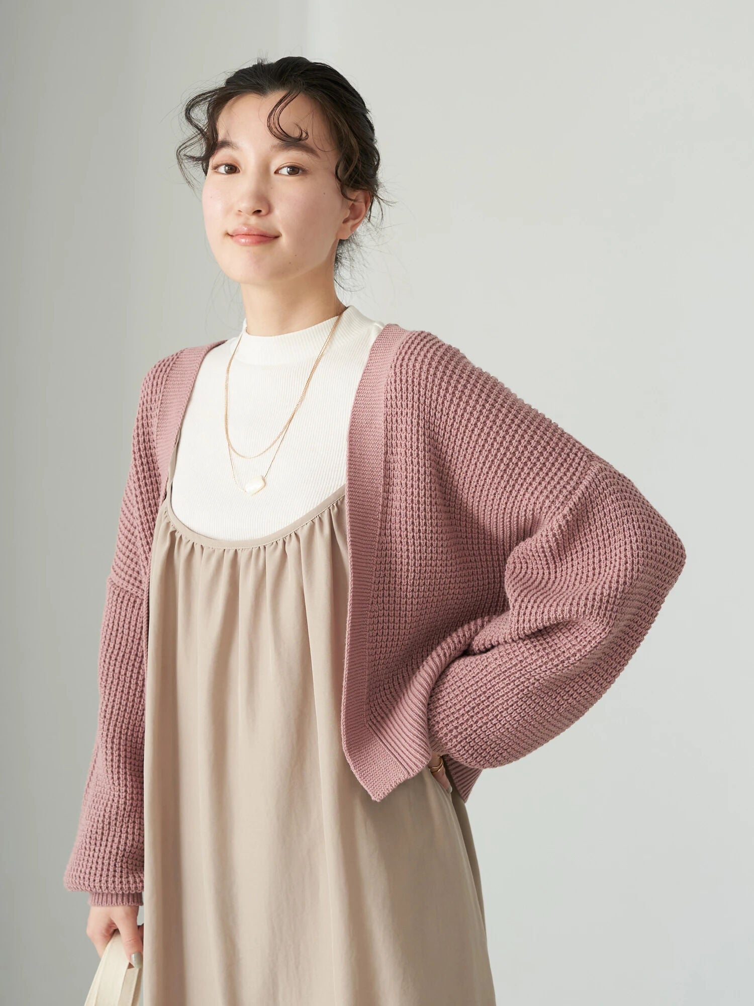 Arizu Short Loose Cardigan