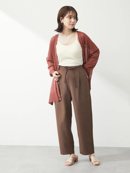 Romana Hemp Tone Straight Pants