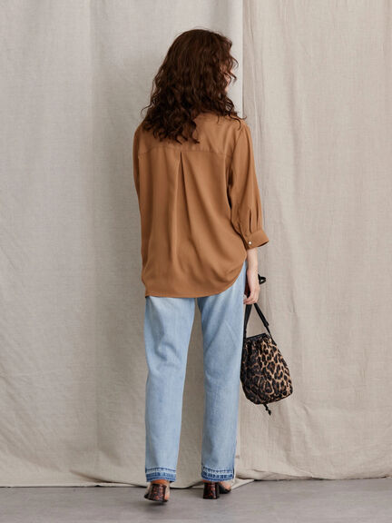 Bani Layered Sleeve Shirt