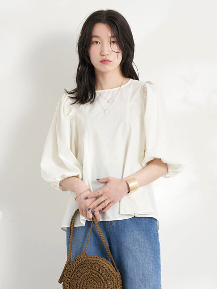 Baby Puff Sleeve Blouse