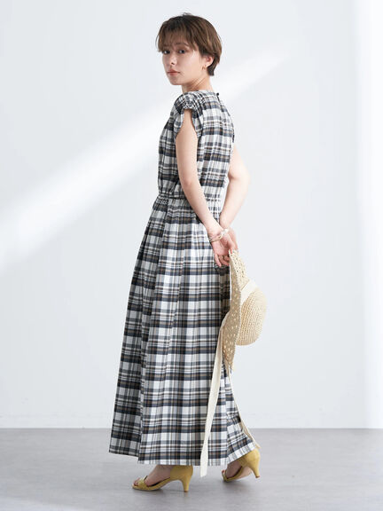 Dress Kotak-kotak - Madri Check Dress