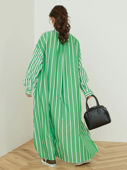 Keijun Easy-care Striped Dress