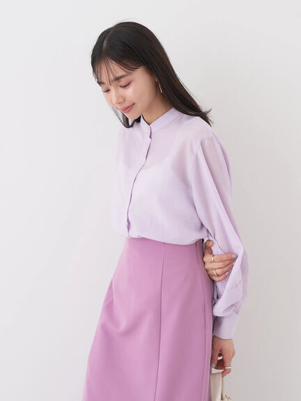 Mofu Volume Sleeve Blouse