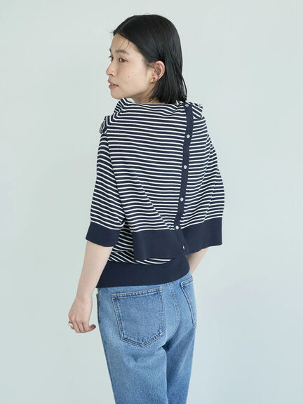 Chowa SET UV Cut Knit Cardigan With Pullover