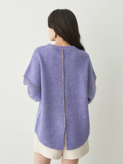 Hegen Color Knit Pullover