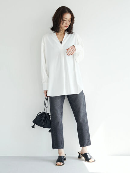 Yema Shirt Skipper Blouse