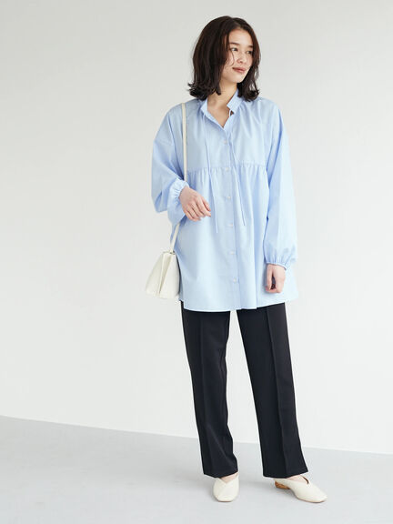 Kanazawa Stand-up Collar Tunic