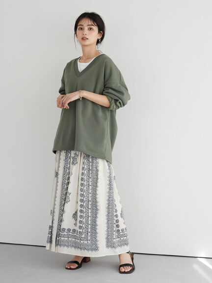 Kasuga Maxi Gather Skirt