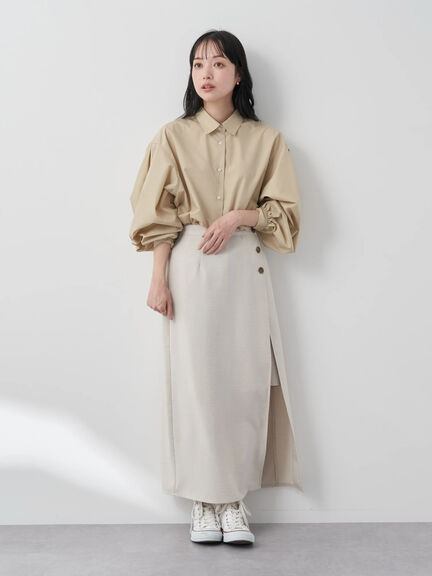 Loki Sleeve Tuck Blouse