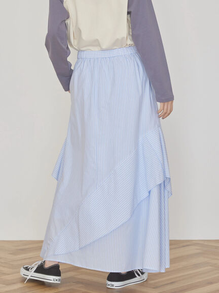 Genbu Ruffled Tiered Skirt