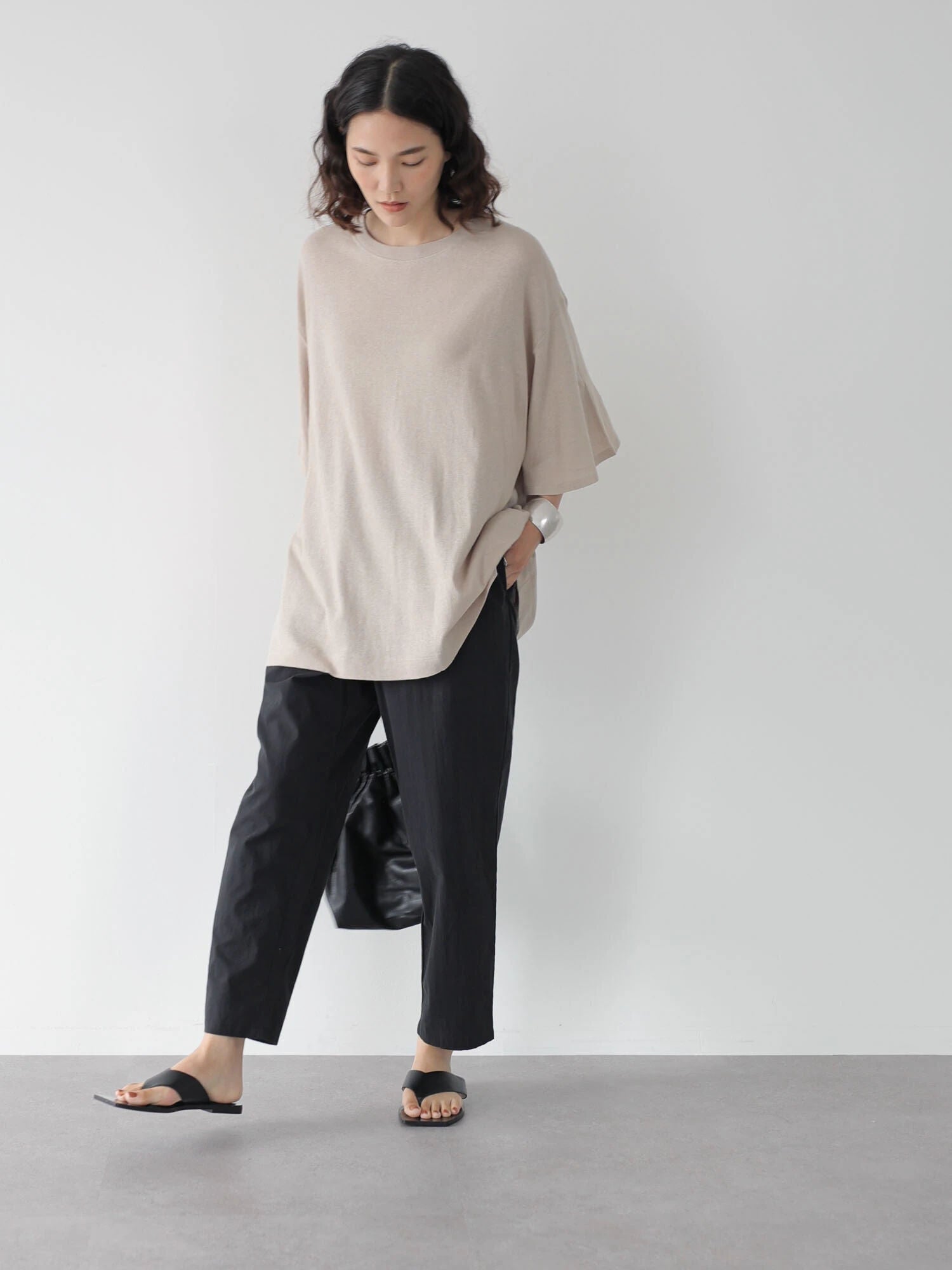 Vera Linen Oversized T-shirt