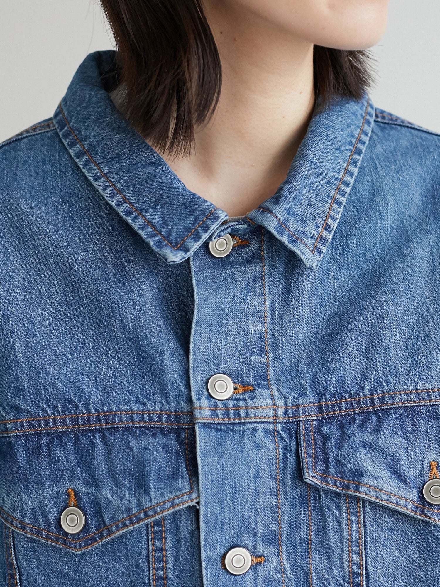 Kurumi Oversized Denim Jacket