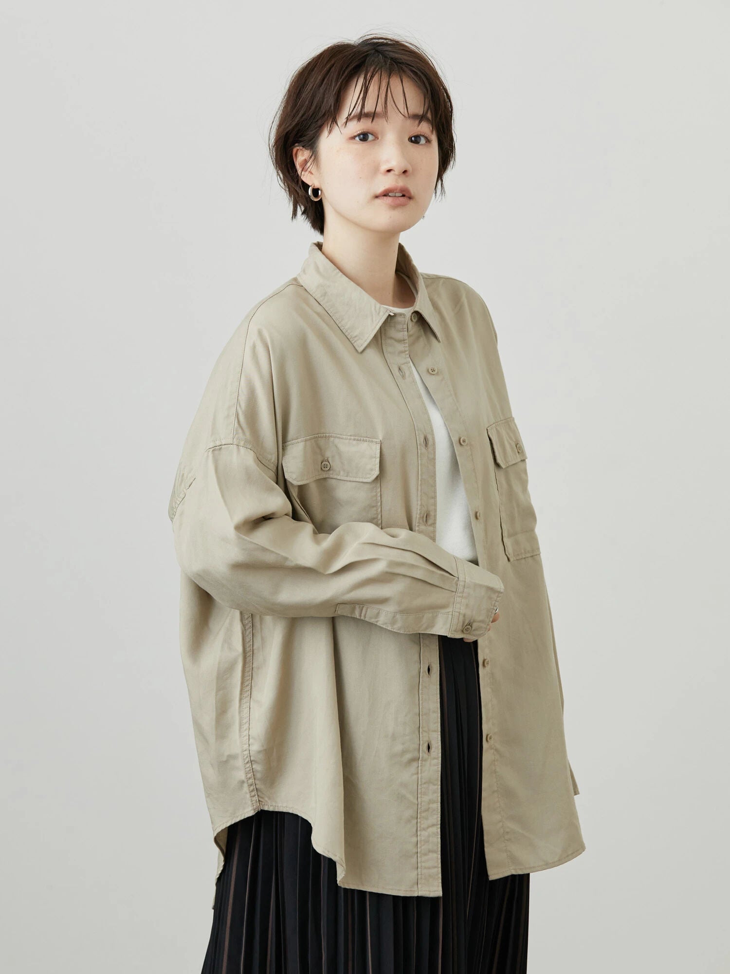 Verlin Pocket Big Shirt