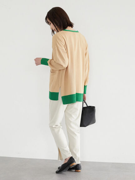 Saika Bicolor Cardigan