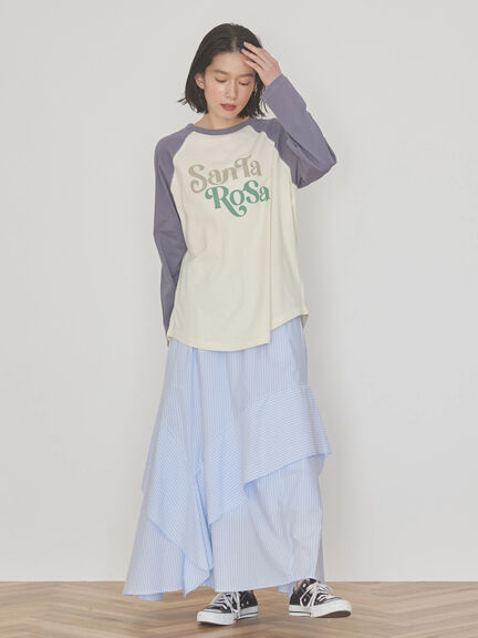 Genbu Ruffled Tiered Skirt