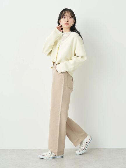 Solamachi Cotton Twill Baggy Pants