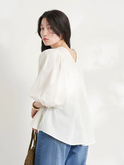 Baby Puff Sleeve Blouse