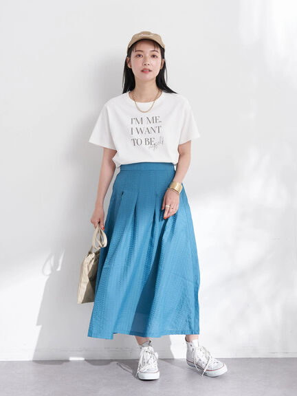 Rok Flare Nagoya Jaquard Flare Skirt