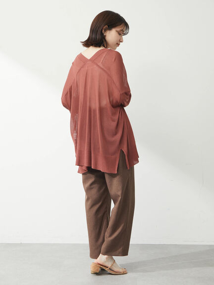 Romana Hemp Tone Straight Pants