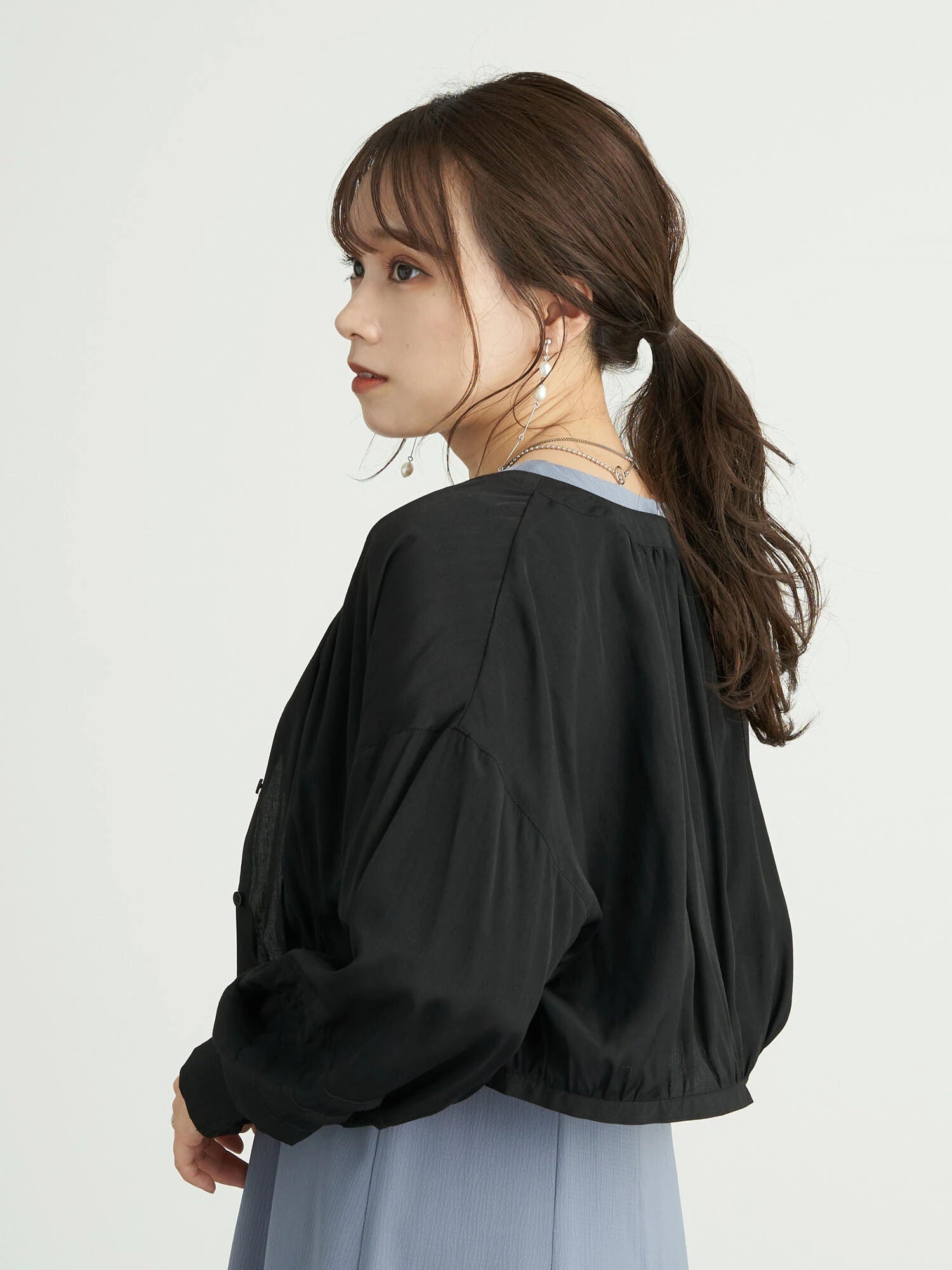 Cody 2WAY Short Length Blouse