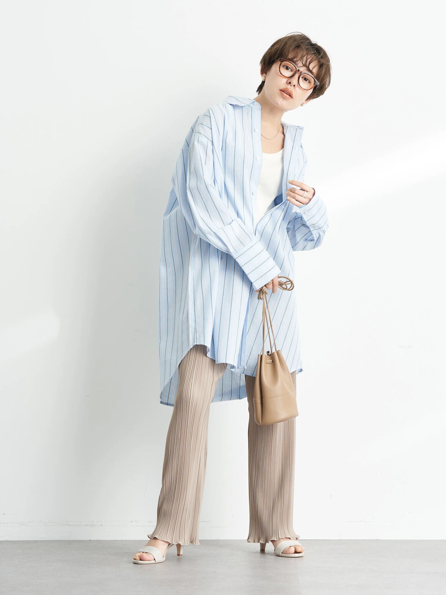 Amity Striped Overshirt