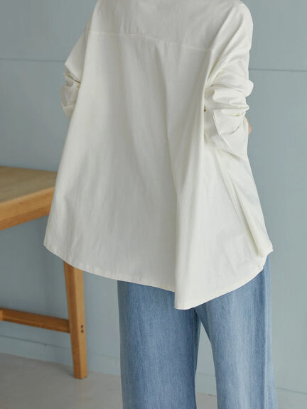 Adsila Back Flared Cut Pullover