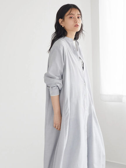 Varda Flare Line Shirt Dress