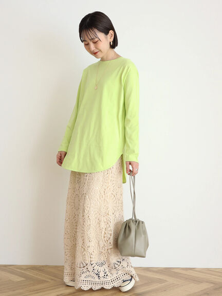 Rayani Colorful Round Cut Pullover