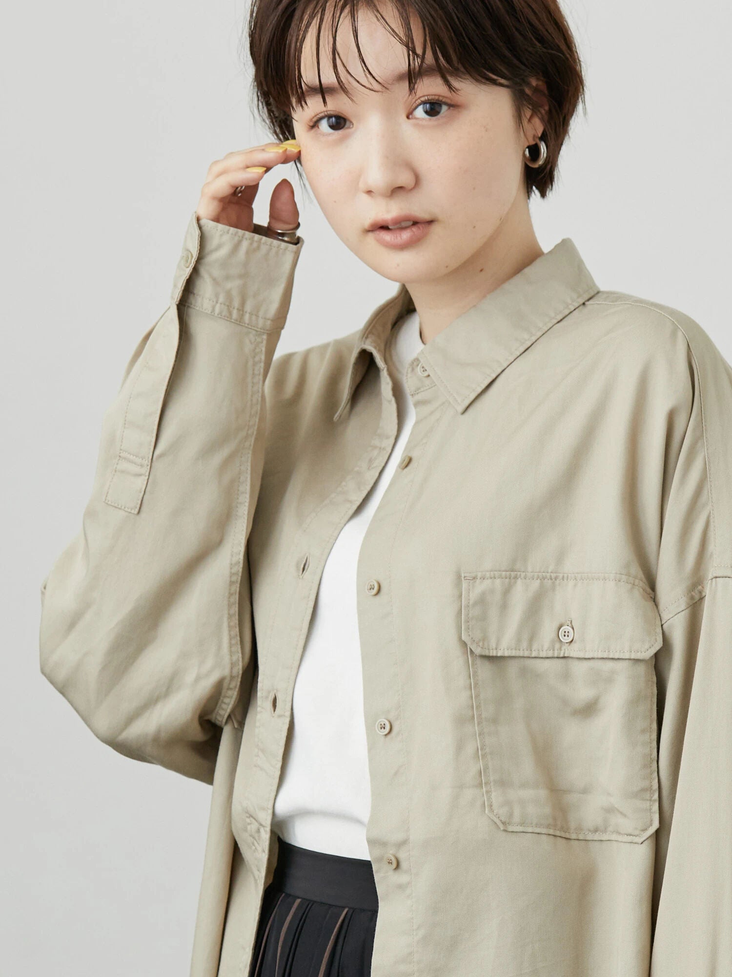 Verlin Pocket Big Shirt