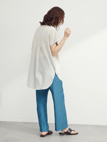 Moca Wavy Pleated Pants