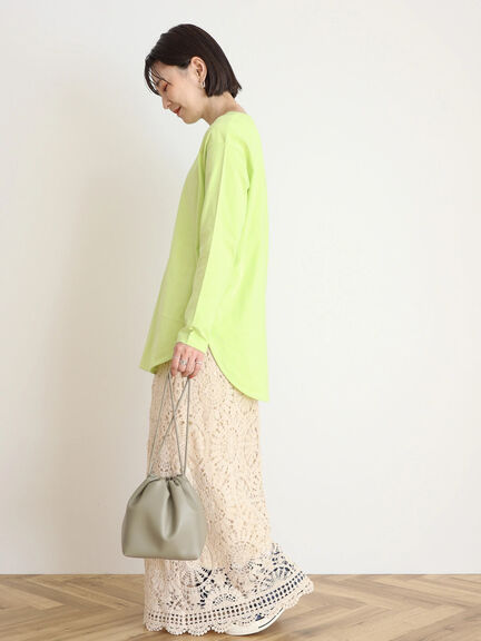 Rayani Colorful Round Cut Pullover