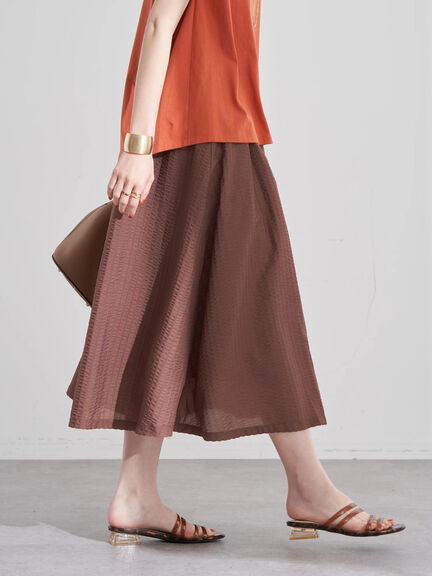 Rok Flare Nagoya Jaquard Flare Skirt