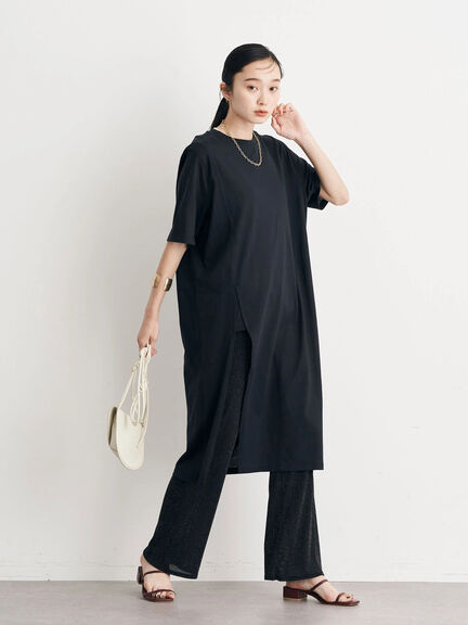 Slit Dress Nishio Slit Cut Dress