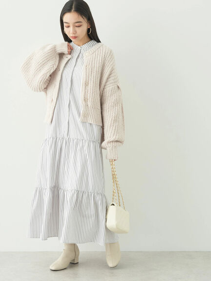 Como Short Knit Cardigan