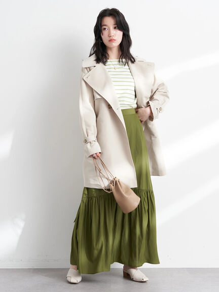 Fern Short Trench Coat